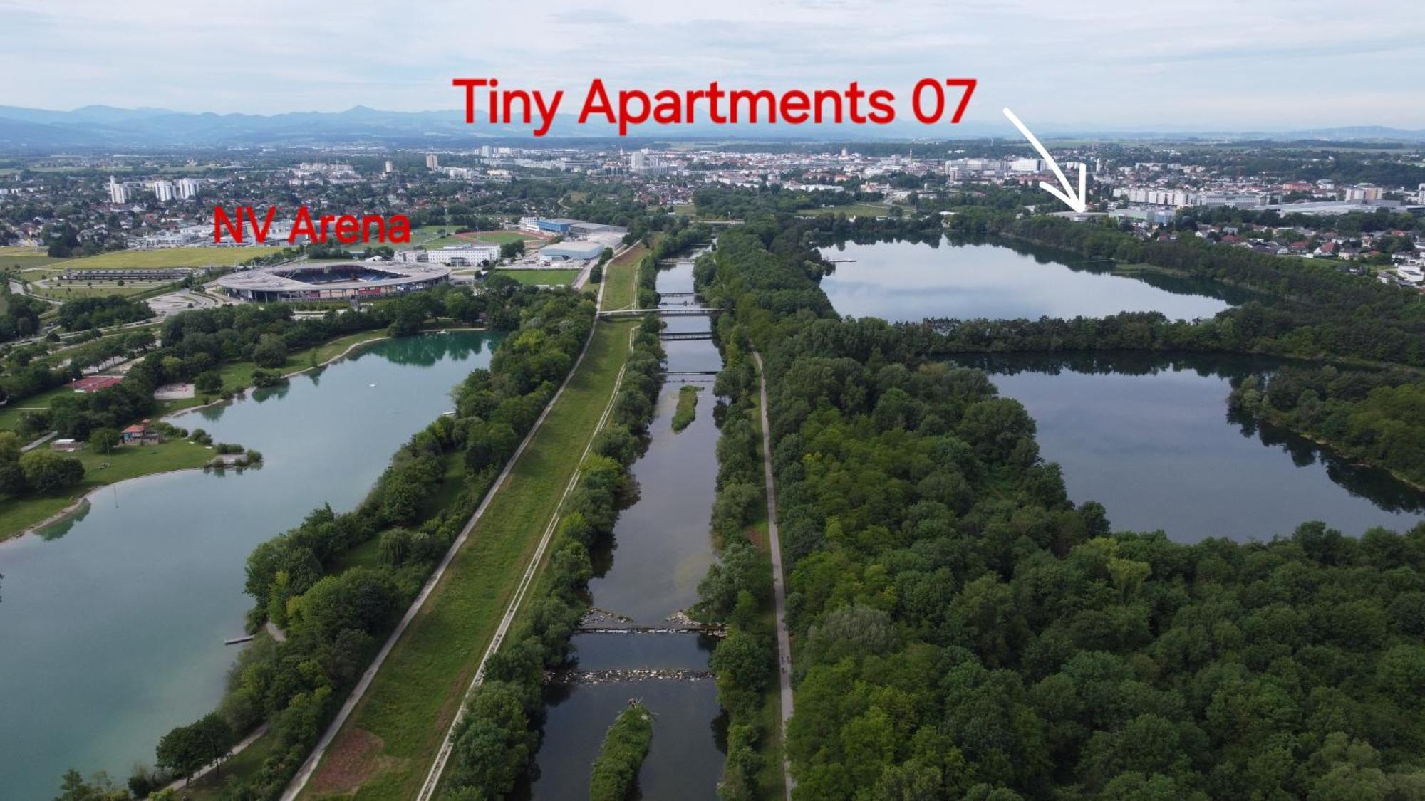 Tiny Apartments 07 Am Viehofner See Sankt Poelten Exterior foto